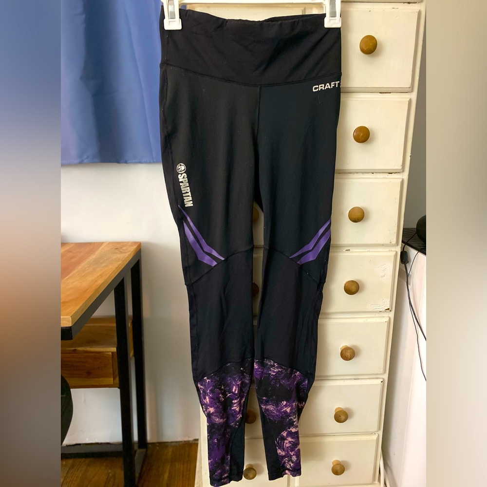 Spartan craft leggings with drawstring waist